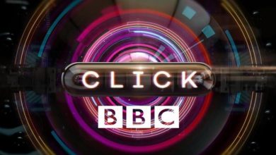 Photo of Click for BBC technology programme on Kompass TV