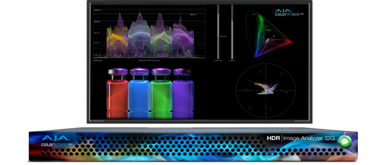 AJA reveals 8K HDR Image Analyzer 12G at Inter BEE