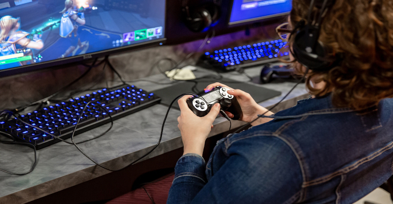 llustrations for games with game names above representative game characters.