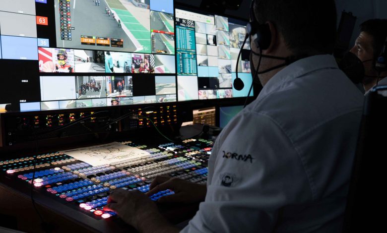 Grass Valley’s Kahuna 6400 switcher used for the live broadcasting of MotoGP 2021 season