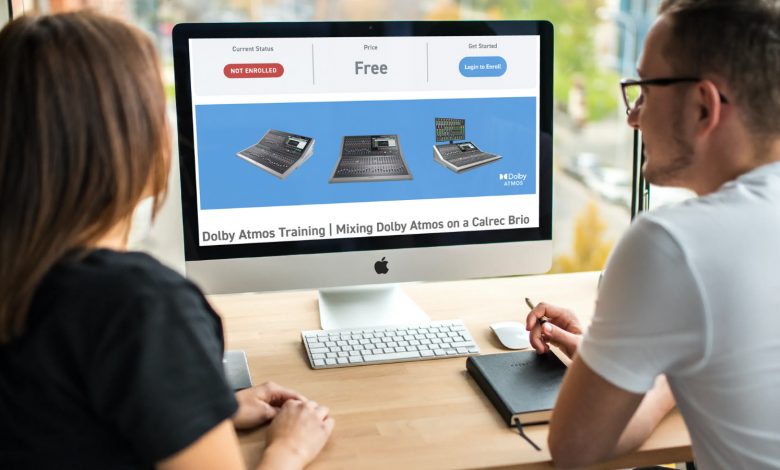 Calrec Dolby Atmos online training module