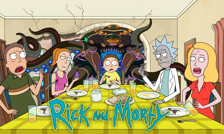 A screenshot of Rick and Morty show
