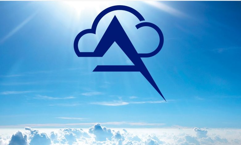 Cloud technology connecting city