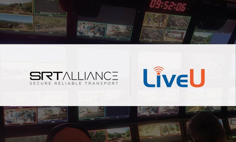 Composite image of SRT Alliance and LiveU logos