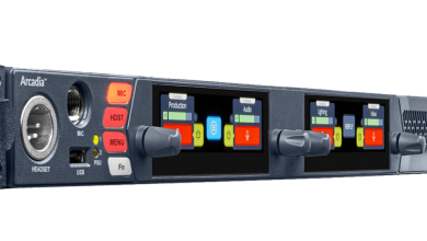 Photo of Clear-Com’s Arcadia Central Station, the next-gen partyline workflows