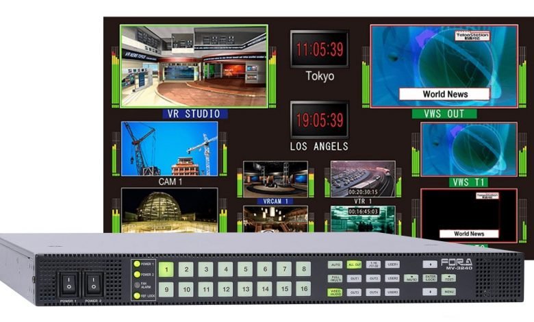 FOR-A’s MV-3240 multi-viewer