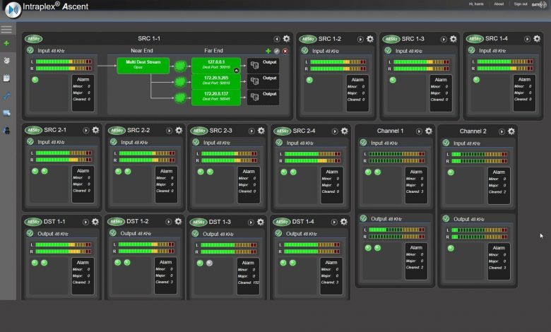 GatesAir has added native Livewire+ IP audio support to its Intraplex Ascent cloud transport platform, which can now ingest and output multiple audio channels directly via IP without the need for conversion equipment. Source: press release