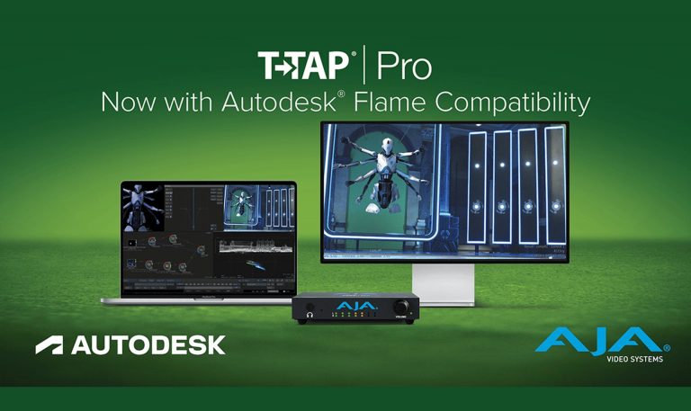 Tap AJA for perfect companion to Autodesk’s Flame tools