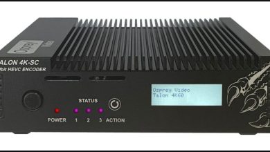Photo of Caton & Osprey ‘set-and-forget’ encoding/delivery solution at NAB