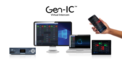 Photo of Clear-Com showcasing mission critical communication systems @ NAB 2024