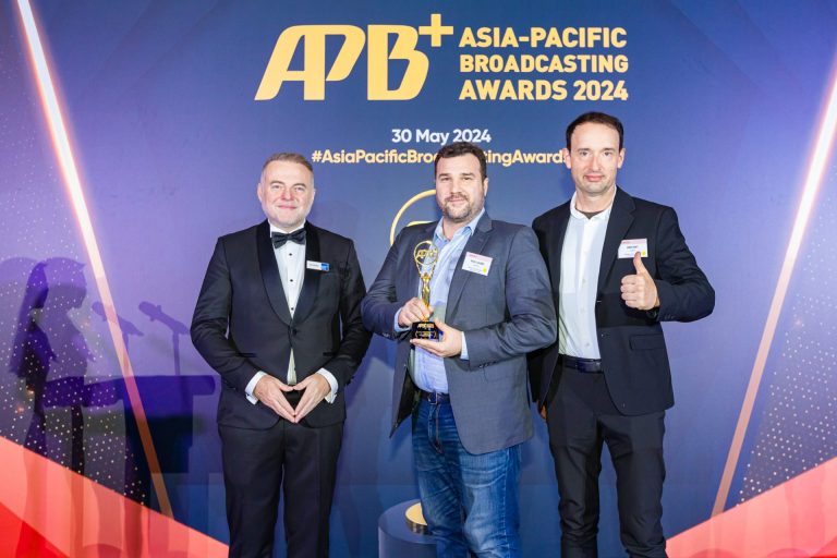 Riedel Communications GmbH & Co. KG garners Digital Transformation – Japan at Asia-Pacific Broadcasting+ Awards