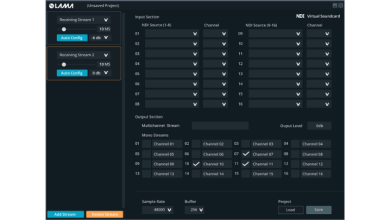 Photo of LAMA brings to creators the power of NDI audio networking