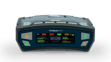 Photo of Speak with ease and precision with Clear-Com’s FreeSpeak Icon beltpack