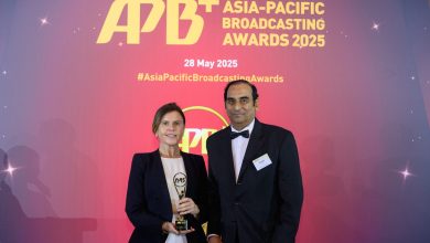 Photo of Telstra Broadcast Services recognised at Asia-Pacific Broadcasting+ Awards 2025